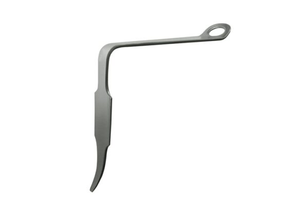 Bent Hohmann Retractors, Narrow, Standard Handle