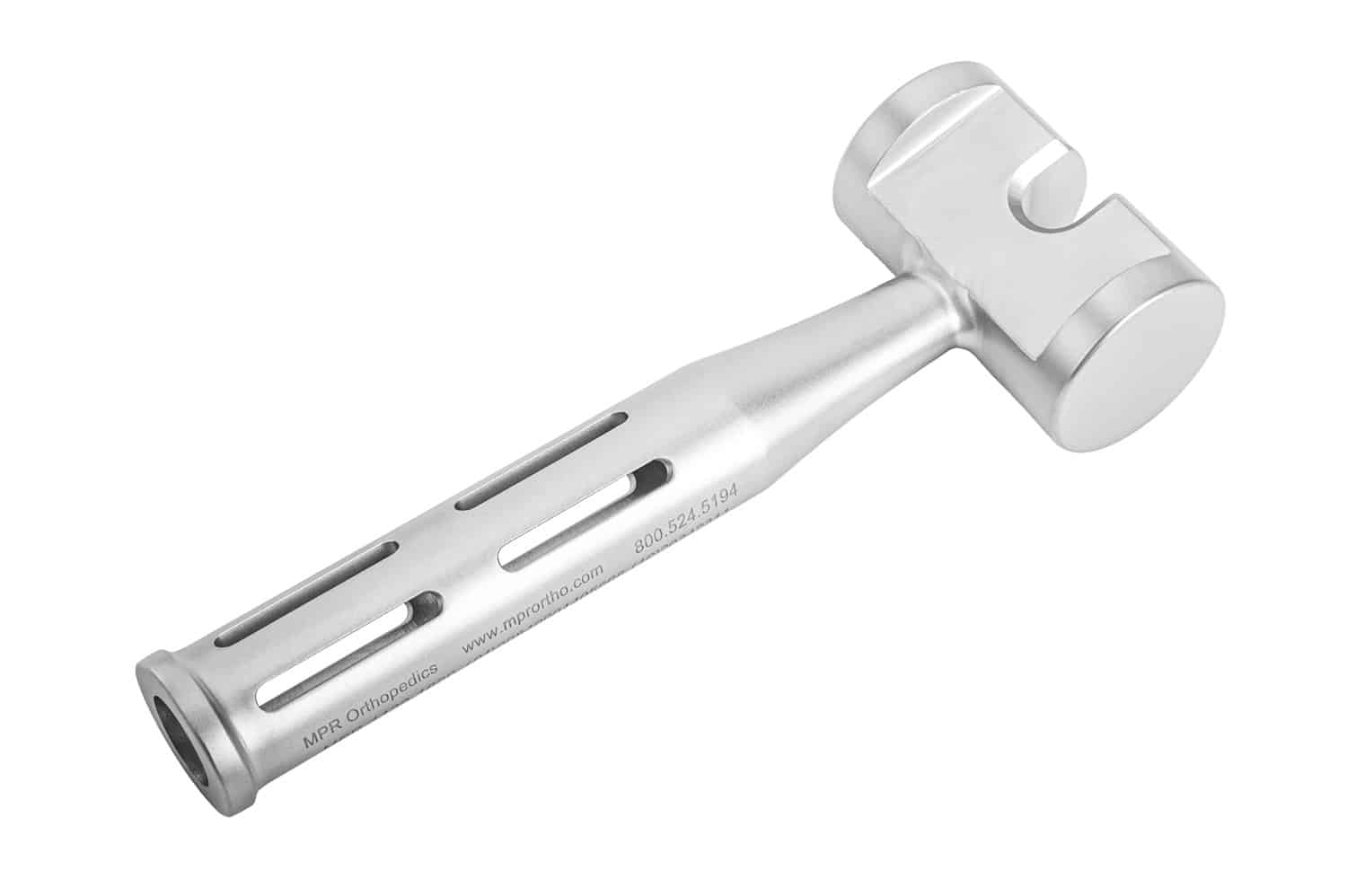 MPR Slotted Mallet, Metal Handle - Image 3