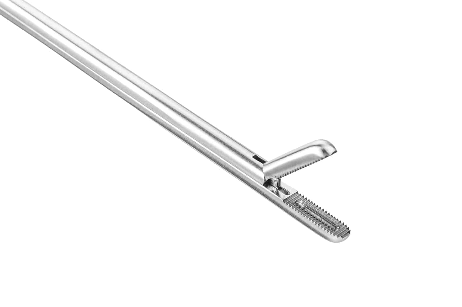 MPR Grasping Cement Rongeur, Serrated Teeth, Short Wide - Image 2