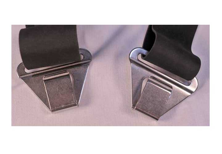 MPR Conductive Patient Safety Restraint Straps w/ 2 Airplane Buckles,  Reusable - MPR Orthopedics