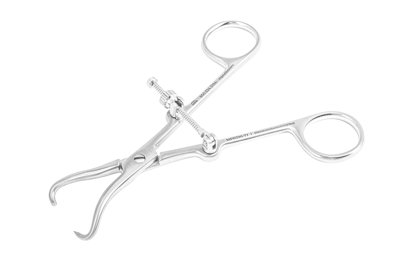 MPR Reduction Forceps w/ Points, Speed-Lock, 5.3" - Image 4